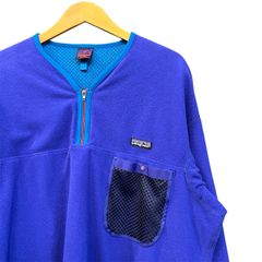 90s ビンテージ パタゴニア エルキャプリーン プルオーバー フリース ジャケット XL ブルー USA製 90年代 アメリカ製 vintage ヴィンテージ patagonia プルオーバー