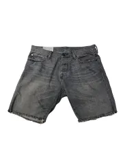 32 Abercrombie(アバクロンビー) グレー ハーフ デニムパンツ