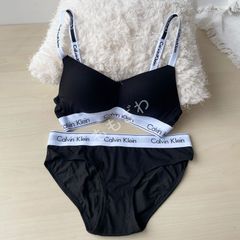 カルバンクラインCalvinKlein 下着セット S/M/L レディース ランジェリーセット ブラック