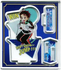 【中古】アクリルスタンド・アクリルパネル 竈門炭治郎(鬼滅の刃) 「週刊少年ジャンプ アクリルフィギュアコレクション 冬Ver.」