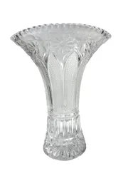 HOYA ホヤ クリスタル 花瓶 花器 ガラス工芸 ほぼ未使用 SFS9625 型番 Z3 - メルカリ