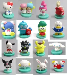 【中古】食玩 トレーディングフィギュア 全16種セット 「チョコエッグ サンリオキャラクターズ」