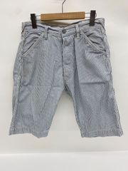 EVISU　ヒッコリー　ハーフパンツ　【M128-20250629-03KS】