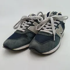 【美品】ニューバランス MRL996AN ネイビー グレー スエード 22.5 美品】ニューバランス MRL996AN ネイビー グレー スエード 22.5