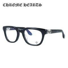 クロムハーツ メガネフレーム 伊達メガネ アジアンフィット CHROME HEARTS WELL HELL YEAH BK 51サイズ スカル ウェリントン型 ユニセックス メンズ レディース