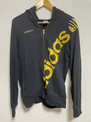 adidas アディダスパーカーブラック　Ｌサイズ　【希少】