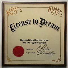 レコード  (LP) [Soul] Kleeer / License To Dream