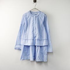 美品⭐︎Stola. コード刺繍スカート 2024SS ストラ Stola. コード刺繍スカート 36/グレー ブルー