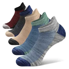【新着商品】ソックス 靴下 メンズ くるぶしソックス 防臭吸汗 アンクルソックス 春夏用 [Closemate] スニーカーソックス 大きいサイズ カラフル 5足組 カジュアル スポーツ 綿 ショートソックス 男性 四季適用