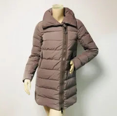 MONCLER★モンクレール・GERBOISE レディース ブランドアイコンロゴタグ付き アシンメトリーダブルジップ ダウンコート(00)レディースダウンジャケット カジュアル ジャケット 秋冬物 アウター ブランド