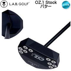 右用 LAB GOLF ラブゴルフ OZ.1 STOCK パター マットブラックプレミアムスチールシャフト US仕様 ストック 新品 未使用