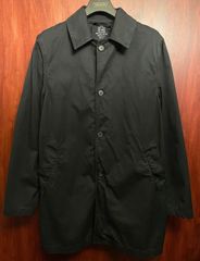 MADE IN USA製 SAVE KHAKI UNITED コットンステンカラーコート ブラック XSサイズ
