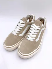 VANS バンズ 598708-0001 OLD SKOOL PLAT オールドスクールプラット V36S PLAT スニーカー size24cm/ベージュ ■■レディース