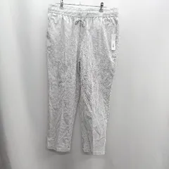 ◇ ◎●未使用●⊂ NYLAUS ナイラス テーパードパンツ サイズ LL グレー ホワイト メンズ E  【1410290066331】のサムネイル