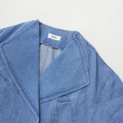 完売品 2023年 SNIDEL スナイデル Sustainableショートブルゾン デニム ONE/インディゴブルー Gジャン ジャケット【2400013671149】のサムネイル