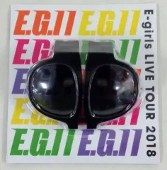 【中古】アクセサリー(非金属)(女性) E-girls サングラス 「E-girls LIVE TOUR 2018 ～E.G. 11～」