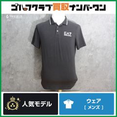美品 EA7 ゴルフウェア 長袖ポロシャツ - メルカリ