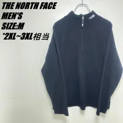 【US古着】THE NORTH FACE　ザノースフェイス　フライトシリーズ　ハーフジッププルオーバー　メンズ　サイズM　2XL~3XL相当　ブラック