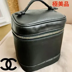 CHANEL/シャネル/バニティ/ハンドバッグ/ポーチ/ビコローレ/ブラック