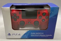 N PS4 純正ワイヤレスコントローラー 赤 DUALSHOCK4 Wireless Controller Magma Red