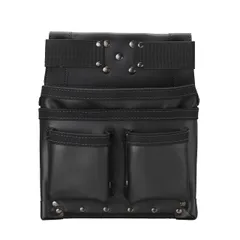 Tajima REAL LEATHER 本革 釘袋 3段 大 新品未使用品 tajima【タジマ】セフツイン腰袋 本革 釘袋3段大 | メーカー別