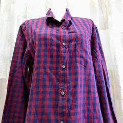 ZARA MAN デニムコレクション 赤紺チェック M スリムフィット 綿100% インド製