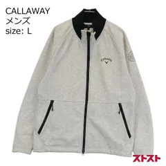 CALLAWAY キャロウェイ 裏起毛 ジップジャケット グレー系 L [240101149332]