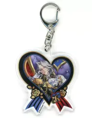 【中古】雑貨 写真家(ジョゼフ) ハート風アクリルキーチェーン 「Identity V 第五人格 常設カフェ(BUTLER’S CAFE) in SWEETS PARADISE 第5弾」 スタンプカードキャンペーン特典