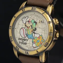 ディズニー JAL ミッキーマウス QZ キャラクター文字盤 レディース腕時計 KRH 2000000 NSK