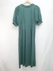 ◇ AZUL BY MOUSSY アズール バイマウジー ワンピース サイズM グリーン レディース P  【1405290003257】