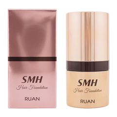 RUAN ルアン SMHヘアファンデーション No.1 BLACK 12ｇ 頭皮用ファンデーション 白髪カバー パフ [定形外郵便]のサムネイル