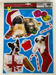 USA直輸入品　クリスマスステッカーシート
