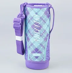 サーモス FHT-1500Fハンディポーチ パープルチェック(PL-CH) THERMOS 真空断熱スポーツボトル 水筒用部品 カバー 【ゆうパケットパフ】