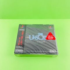 285 [신품 미개봉] PS1용 소프트 디 앤솔브드 THE UNSOLVED PlayStation 프레스테 슈링크 첨부 버진 인터랙티브 일본 미디어 프로그래밍
