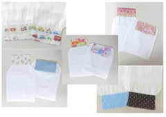 柄おまかせ*6重ガーゼ汗取りパッド*2枚セット*ハンドメイド