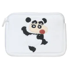 【メール便】クレヨンしんちゃん ミニポーチ ミニティッシュポーチ なりきりアニマル ぱんだ エスケイジャパン 小物入れ　ポケットティッシュケース アニメキャラクター グッズ 