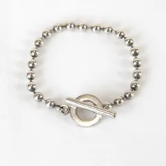 『USED』 グッチ ボールチェーン ブレスレット シルバー925 シルバー