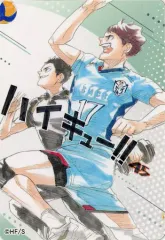 【中古】マグネット・磁石 及川徹＆岩泉一 「ハイキュー!!展 FINAL マグネットステッカーコレクション」