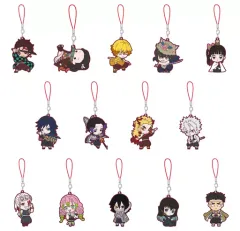 【中古】雑貨 全14種セット 「鬼滅の刃 滅! カプセルラバーマスコット7」