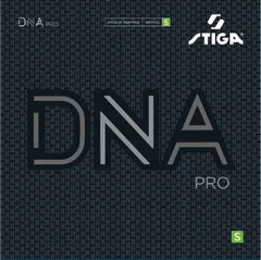 スティガ STIGA 卓球 テンション系裏ソフトラバー DNA プロ S 黒 厚  1712010119 ブラック