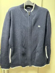 BURBERRY(バーバリー ) ブラックレーベル ジップアップニット (キム・サンヒョク) ニット)