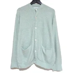 良品 24SS JOHN MASON SMITH ジョンメイソンスミス ジェーンスミス 7G LOOP YARN ニット カーディガン Sサイズ ミントグリーン メンズ 古着 中古 USEDのサムネイル