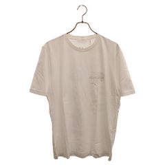 HELMUT LANG (ヘルムートラング) バックプリント クルーネック半袖Tシャツ ホワイト 17-9201117