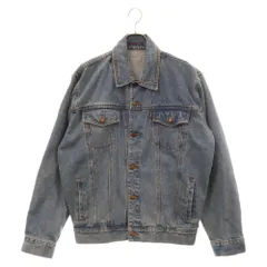 PENDLETON (ペンドルトン) オーバーサイズド バックタグロゴデザイン デニムトラッカージャケット インディゴのサムネイル
