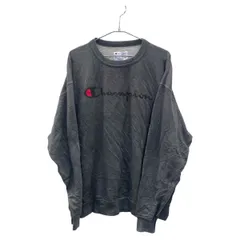 Champion ロゴ スウェット トレーナー 2XLサイズ チャンピオン ビッグサイズ グレー系 古着卸 アメリカ仕入 t2410-3350