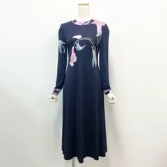 希少❤︎レオナール シルク ジャージーロングワンピース ヴィンテージ ストレッチ 2025年最新】レオナール シルク ワンピの人気アイテム - メルカリ