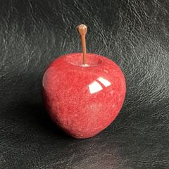 マーブル アップル　Sサイズ　レッド Marble Apple S ペーパーウェイト