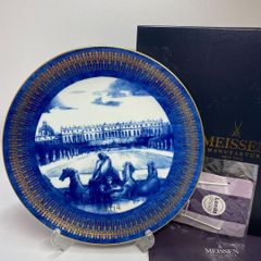 極美品】マイセン Bフォーム 金彩小花 カップルプレート 1級品 - メルカリ