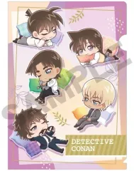 【中古】クリアファイル パープル(のびコロ) シングルA4クリアファイル 「名探偵コナン」