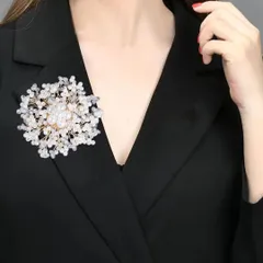 コサージュ ブローチ 卒園式 卒業式 入学式 入園式 パール フラワー おしゃれ ママスーツ パーティドレス ママ 卒園式 入学 結婚式 パーティドレス 謝恩会 フォーマル レディース 女性 パールコサージュ 七五三 broach01